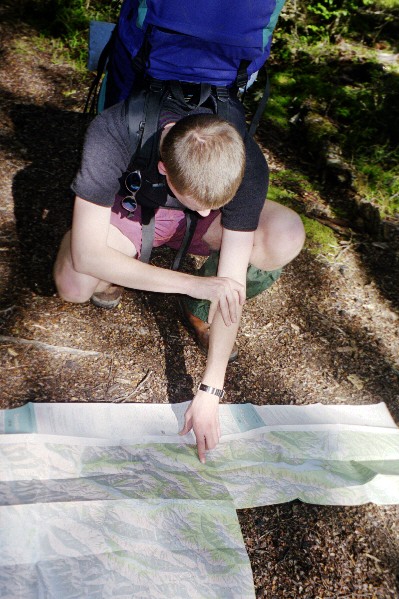 Al reading the map